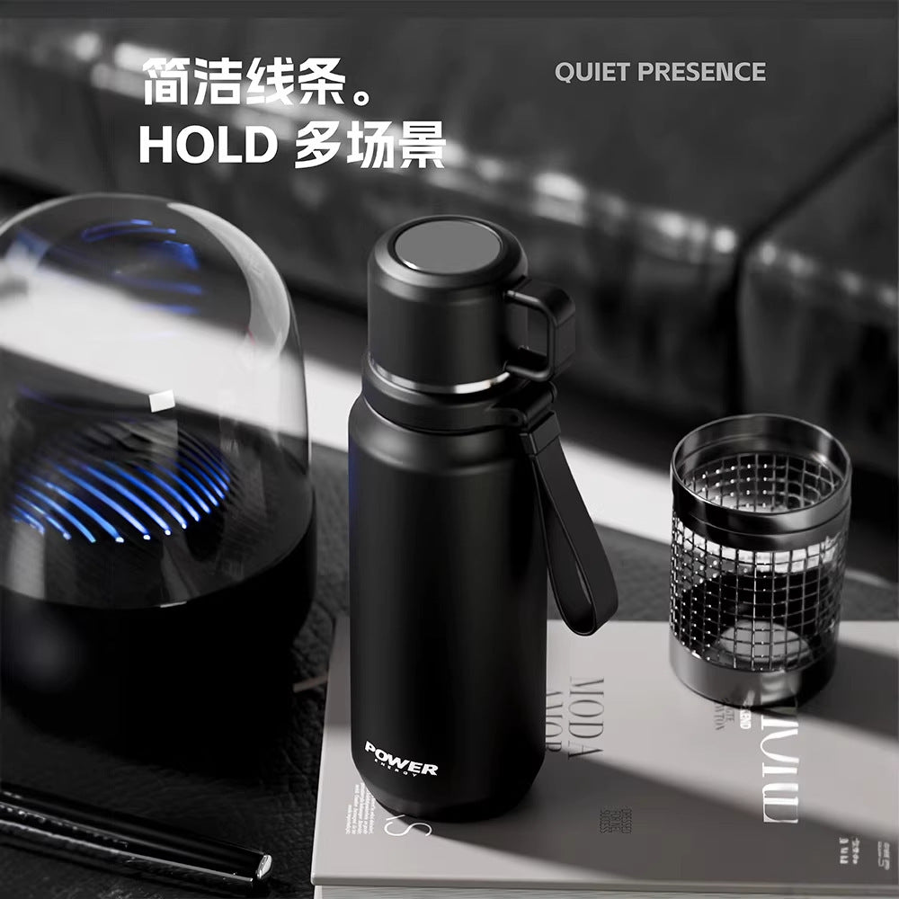 316 stainless steel business handle thermos cup large capacity car high-end tea cup for men and women outdoor wholesale personalized