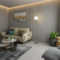 Floor lamp living room new arrivalpopular lamp accessible luxury model room hotel interior decoration road guide to the moon floor lamp