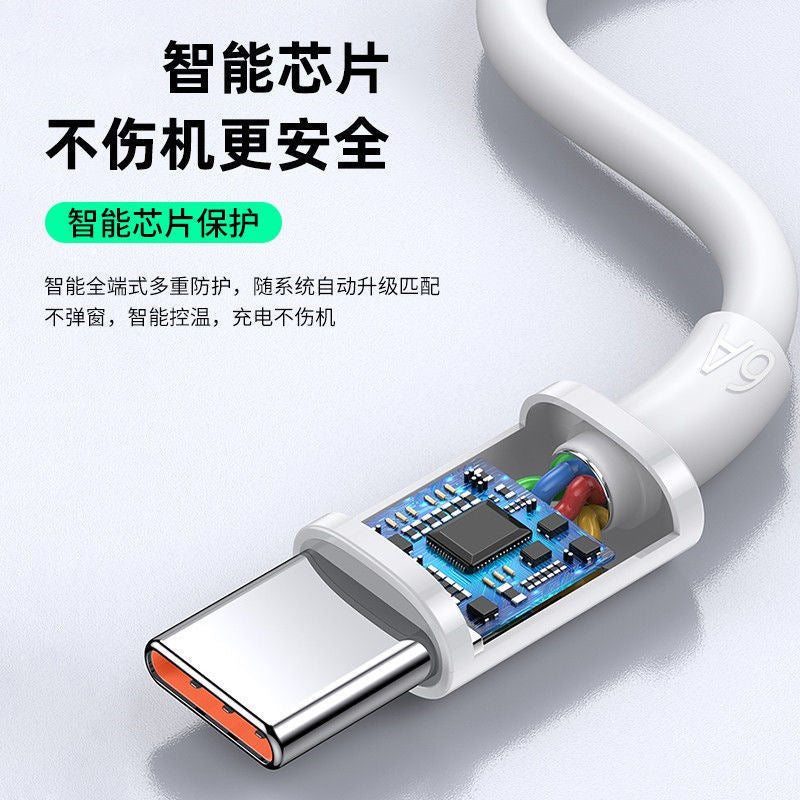 6a huawei fast charging data cable, type-c charging cable, fast charging android data cable, fast charging mobile phone compatible with type-c