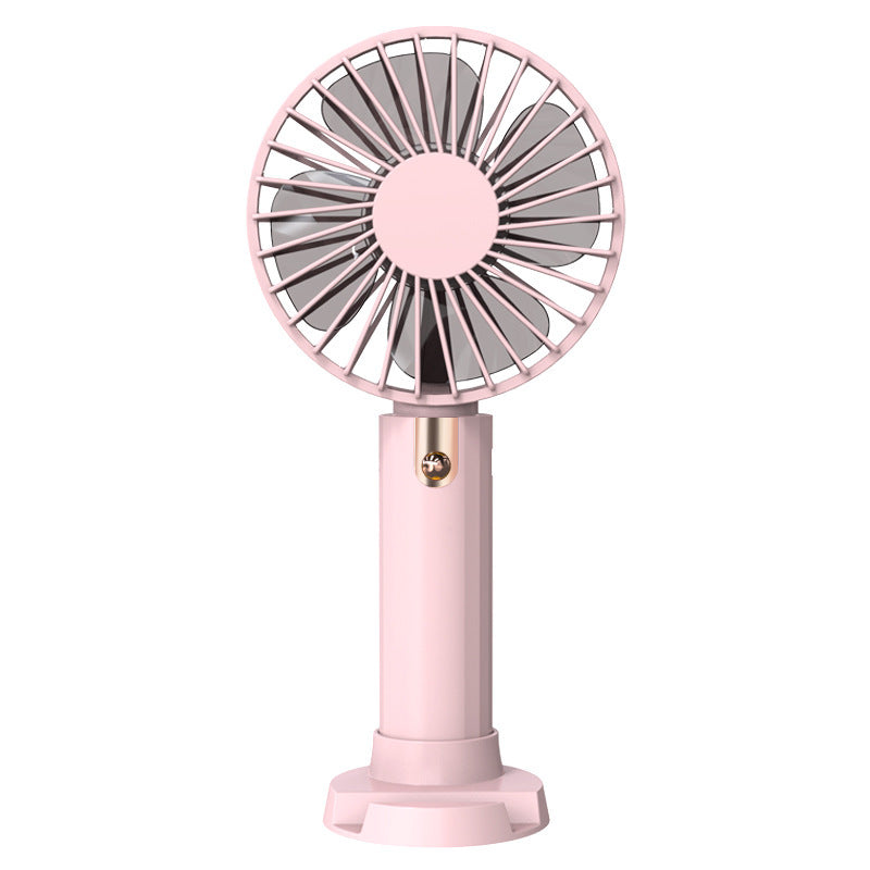 2025 digital display high-speed fan, usb rechargeable handheld, extra-long battery life, cooling desktop, rechargeable portable brushless fan