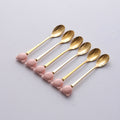 Pink gold spoon (single)