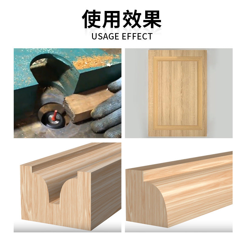 Open Engraving Knife Arc Knife Cabinet Pattern Router Knife Gong Machine Knife Edge Trimming Machine Engraving Knife