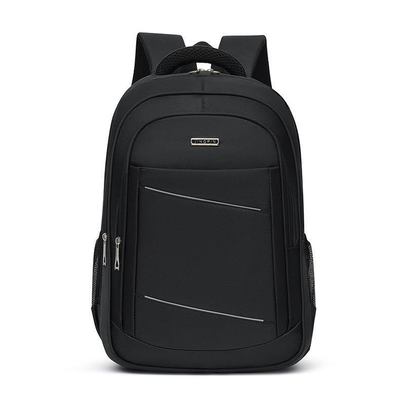 Customized travel backpack large-capacity college student anti-splashing water-resistant dirt-resistant simple business computer bag universal backpack