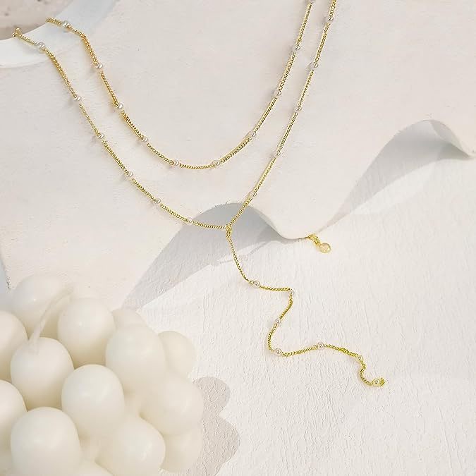 2024 amazon foreign trade new fashion lariat y-necklace design with zircon pendant - minimalist and stylish for women