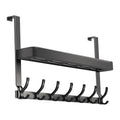 Over-the-door hook, double-layer over-the-door hanger, no-drill bedroom door hook, over-the-door organizer, creative over-the-door hook