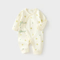 Babibele newborn onesie - 100% cotton baby romper, seamless bodysuit, newborn monk suit, baby spring/autumn harem pants