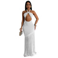 Hot-selling  fashion: european and american summer dresses - tassel trim, bandage strapless dress, new arrival