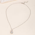 Wholesale alloy butterfly necklace - european & american cross-border e-commerce jewelry - diamond-studded star pendant - unique & versatile moon necklace