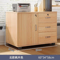 File cabinet table storage rack wooden side cabinet with lock storage cabinet storage cabinet office desk storage cabinet information cabinet