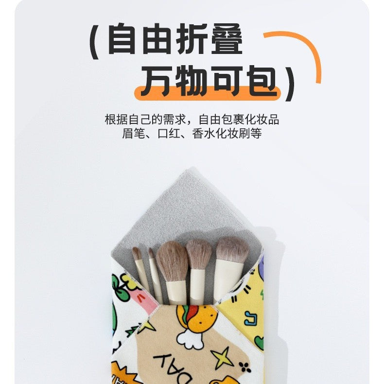 Self-adhesive sticker camera storage bag cat sticker cloth anti-grab and anti-run artifact cute cartoon sticker storage