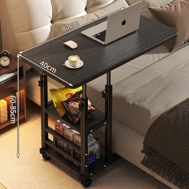 Bedside table movablelift computer table for home bedroom desk simple student dormitory bed small study table