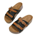 Wholesale women's plus size platform wedge sandals with ankle strap - new  summer collection, lightweight foam sole beach shoes