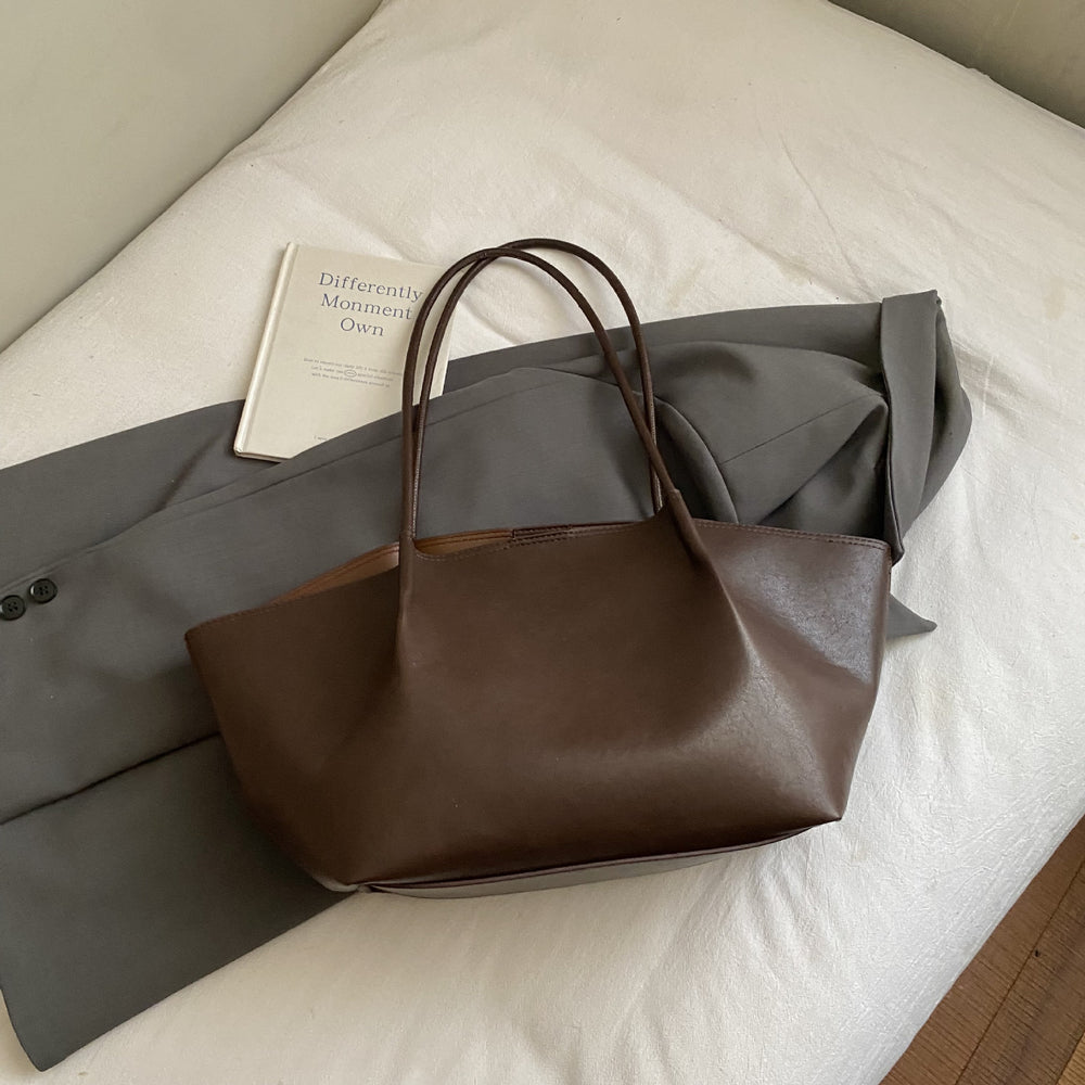 normcore style casual mother-in-law bag women's new arrivalaccessible luxuryeasiest for match shoulder bag autumntrendy large capacity tote bag