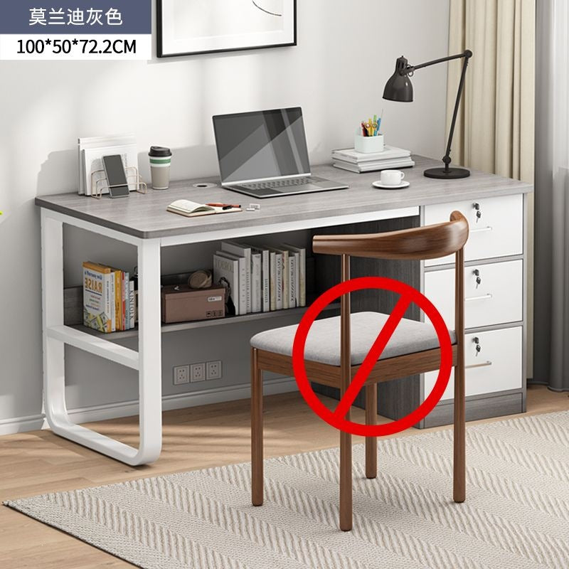 Computer desk desktop for home bedroom desk e-sports desk boss desk simple rental house with drawer office desk