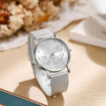 Liu's new cross-border butterfly women's casual watch, fashion tape wristwatch, ladies' quartz watch, trendy mesh strap watch