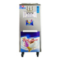 Commercial soft serve ice cream machine, 304 stainless steel, vertical model, three-head cone & soft ice cream maker, bql-838