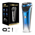 electric shaver for men, fully washable, floating head, rechargeable razor, body washable