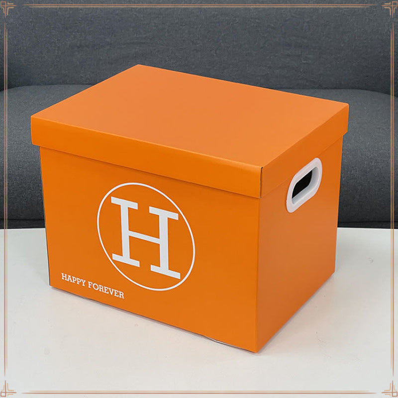 Internet celebrity storage box carton ins wind toys clothing paper snacks book trunk storage box gift box sup