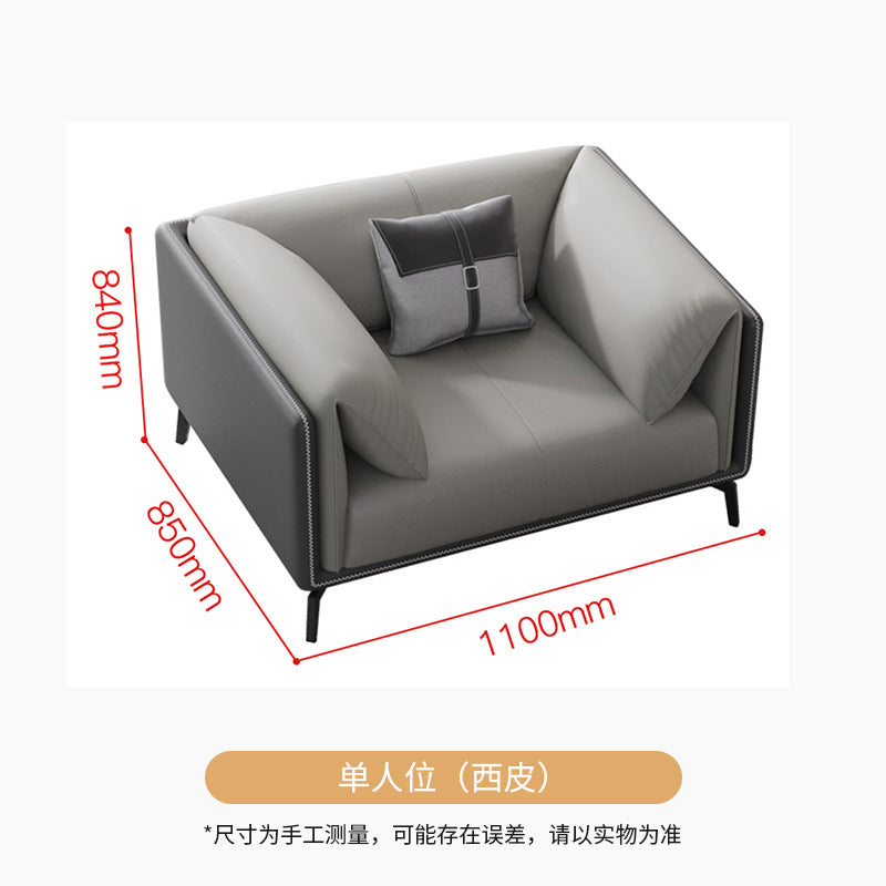Saint li office sofa reception lounge office sofa executive meeting area minimalist negotiation sofa
