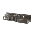 Toothbrush rack without punching gun gray bathroom tooth cup mouthwash cup storage wall-mounted paper towel holder all-in-one