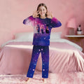 Witcher kpop pajamas long sleevespantssuit cross-border wholesale girls spring autum thin home clothes