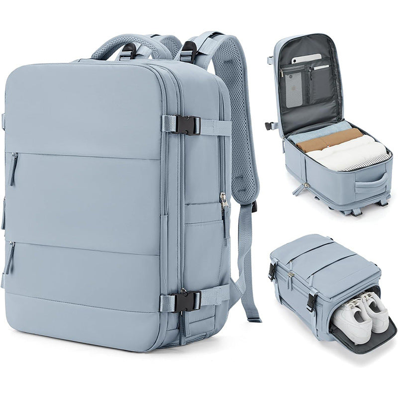 New travel backpack portable large-capacity multi-functional waterproof business backpack dry and wet separation leisure travel bag