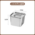 14cm with open lid