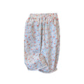Girls' spring/autumn new style kids' washed soft single pants casual loose trousers casual pants baby kids' pants for outwear