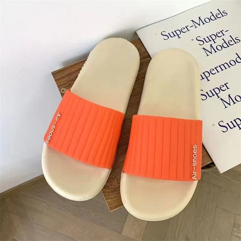 2026 new men's slippers - summer fashion indoor home anti-slip bathroom couple korean style soft sole sandals - wholesale