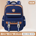 New british style elementary school backpack - large capacity, grades 1-6, boys & girls, lightweight, spine-protecting, wholesale