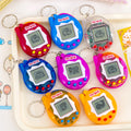 foreign trade electronic pet machine handheld virtual pet machine game console electronic toy game console keychain