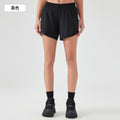Summer new ice silk quick-dry sports shorts women's loose breathable yoga pants outdoor running fitness shorts d25003