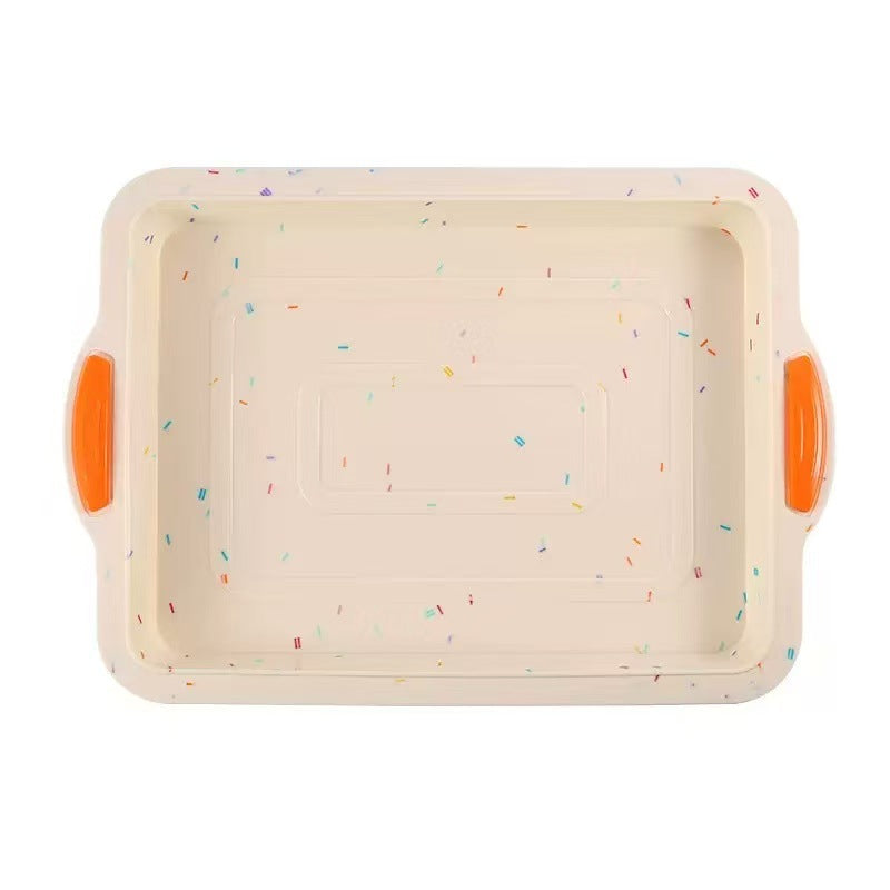 New silicone brownie cake mold, rectangular baking pan, easy release, home use swiss roll mold, baking mold