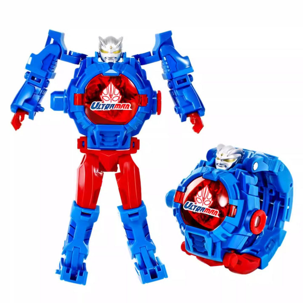 Ultraman zero watch - kids' edition: light-up projector, transforming toy, perfect gift for preschoolers and toddlers