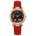 Wholesale in-stock set: minimalist fashion quartz watch for women - versatile, stylish, and perfect for casual wear