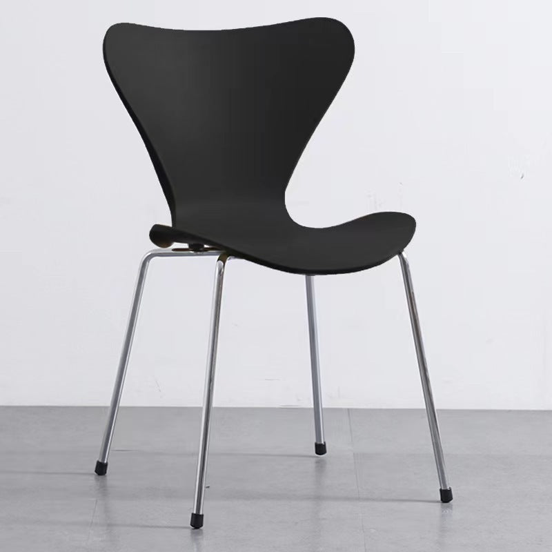Backrest chair Modern simple casual ins Internet celebrity streamlined negotiation restaurant desk chair Home hotel dining chair