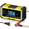 12v 15a smart battery charger for motorcycle, car, and lead-acid/lithium-ion batteries