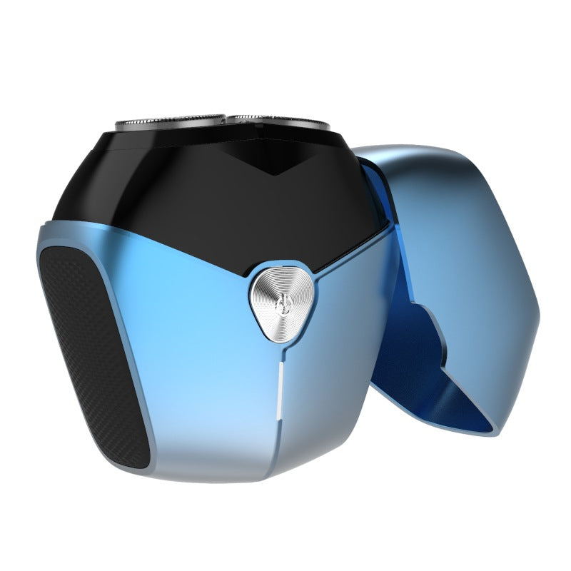 Wholesale 8w mini portable electric shaver for men - floating magnetic head, rechargeable razor