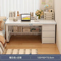 Computer desk desktop bedroom home desk student study drawer writing rental house casual office desk