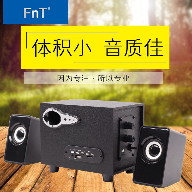 Ft301 notebook desktop computer small speaker 2.1 multimedia mini speaker mobile phone subwoofer speaker