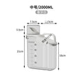 Rice bucket satchel sealed jar insect-proof moisture-proof sealed kitchen storage box grain bucket pet cat food dog food bucket
