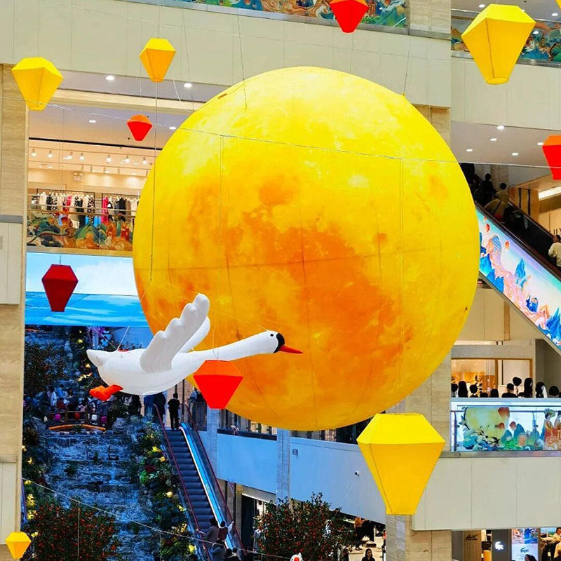 Mid-Autumn Festival Cultural Tourism Landscape Lighting Meichen Installation Outdoor Internet celebrity commercial street activity prop rental manufacturer