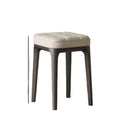 Stackable dining table and stool, modern casual bar back chair, for home scandinavian plastic dining chair, soft bag makeup stool