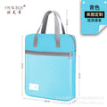 Portable book bag [cyan]