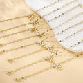 Wholesale hot-selling zircon butterfly bracelet for amazon, creative and exquisite 26-letter jewelry, light luxury women's accessories