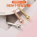 Manufacturer's small hammer dispensing stick, exquisite cosmetics digging metal eye cream massage stick, eye beauty stick