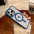 New macaron magnetic phone case for apple 17 pro max, iphone 15 minimalist anti-drop protective cover for iphone 16