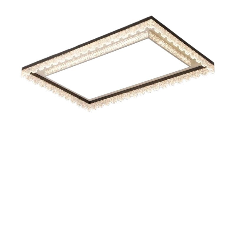 Living room light Italian minimalist atmosphere 2025 new headlight light luxury led ceiling light whole house lighting hall main light