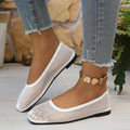 summer new arrival: plus-size women's casual comfort pointed-toe hollow-out fashion sandals - one size fits all