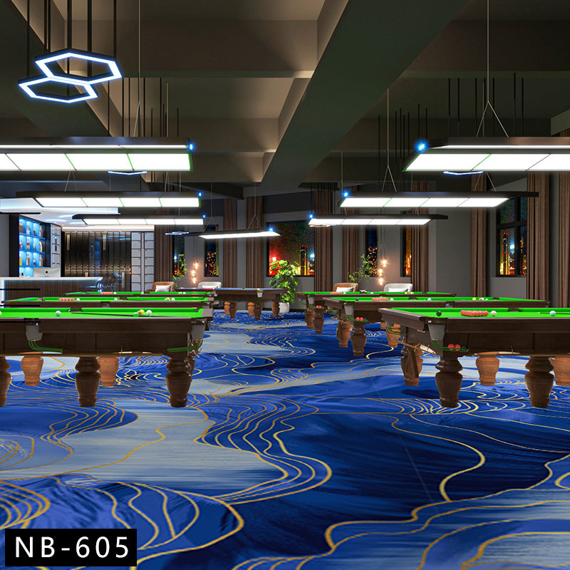 Nylon 650g carpet billiard hall encrypted abrasion resistant billiard room chess and card room ktv room billiard room full carpet 4m carpet